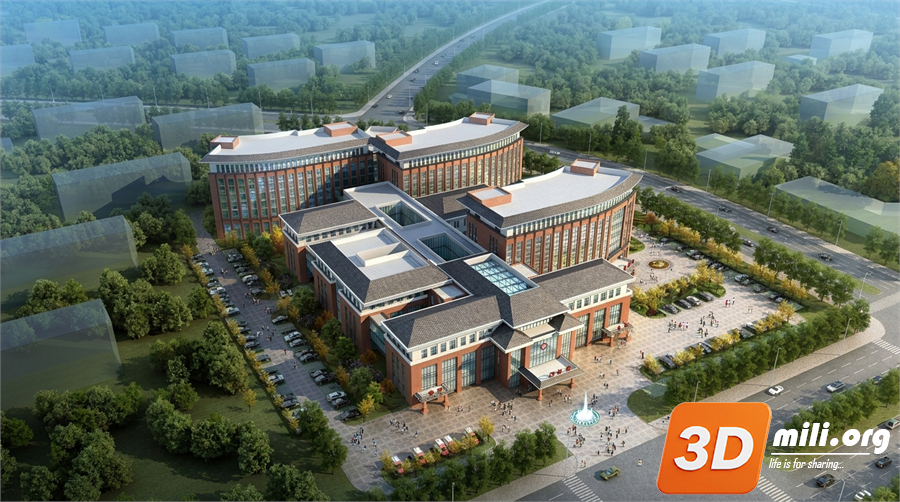 Outdoor Building Skp Files
